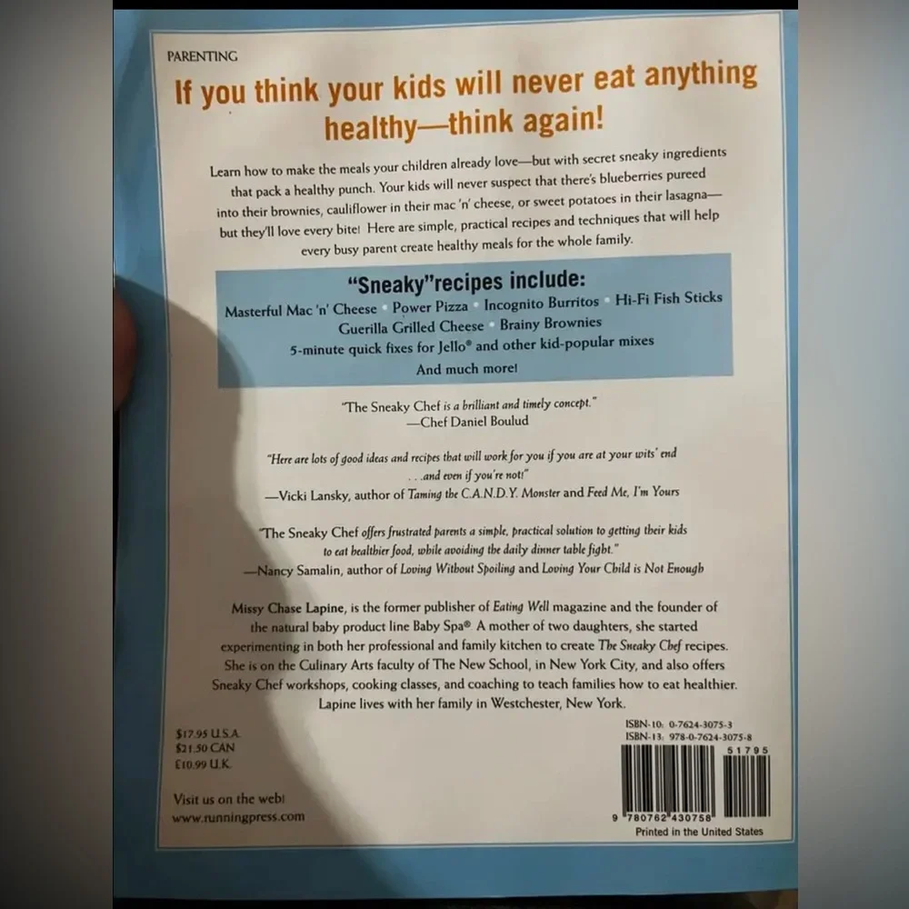 The Sneaky Chef- cook book - Picture 2 of 2
